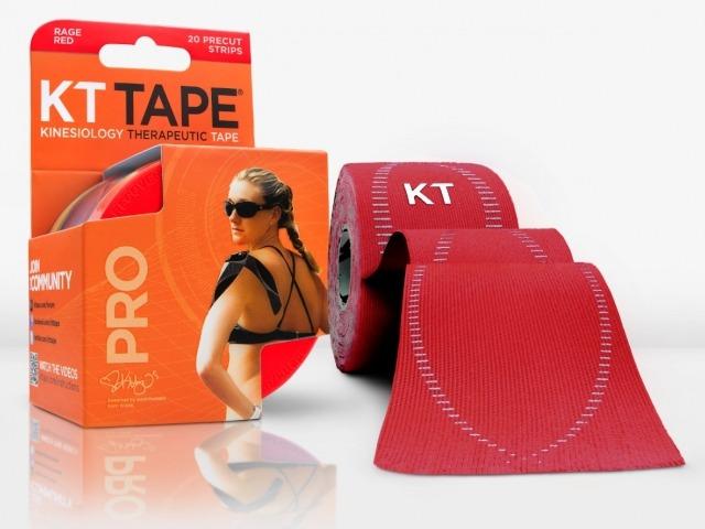 Vendaje kinesiotape Pro Standar Precut rojo