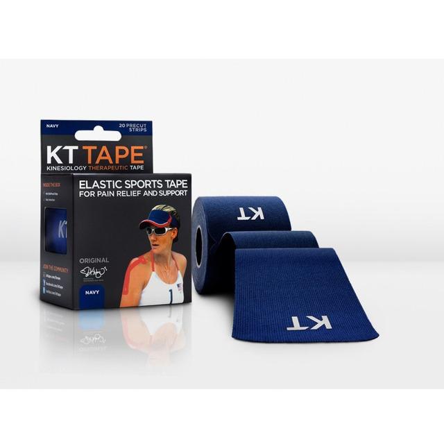 Vendaje neuromuscular Kinesiotape KT Tape original- 100% algodon navy