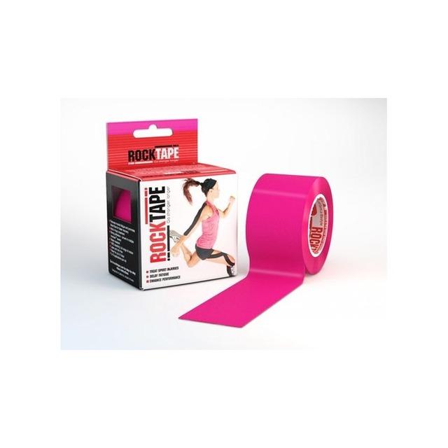 Vendaje RockTape hot rosa 5 cm ancho x 5 m largo (6 rollos)