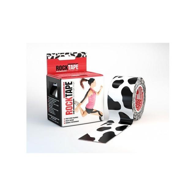 Vendaje RockTape vaca Print 5 cm ancho - 5 m largo (6 rollos)