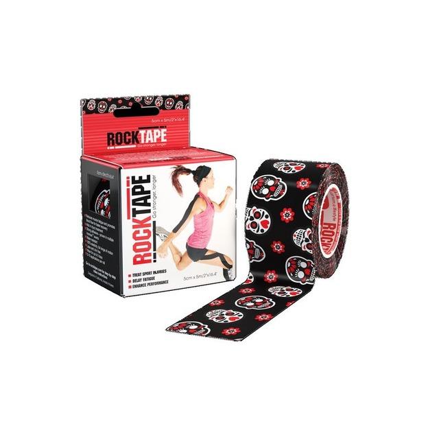 Vendaje RockTape muer 5 cm ancho - 5 m largo (6 rollos)