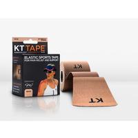 Vendaje Kinesiotape KT Tape original - 100% algodon beige