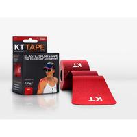 Vendaje Kinesiotape KT Tape original - 100% algodon rojo